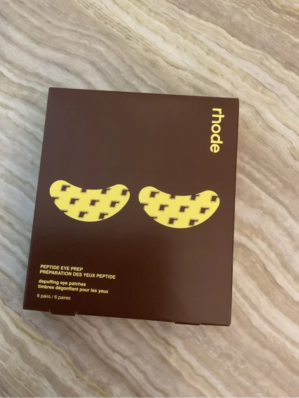 Rhode Peptide Eye Prep Depuffing Eye Patches